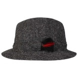 Trilby Grey Herringbone