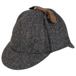 Deerstalker Grey Herringbone