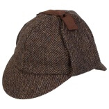 Deerstalker Brown Herringbone