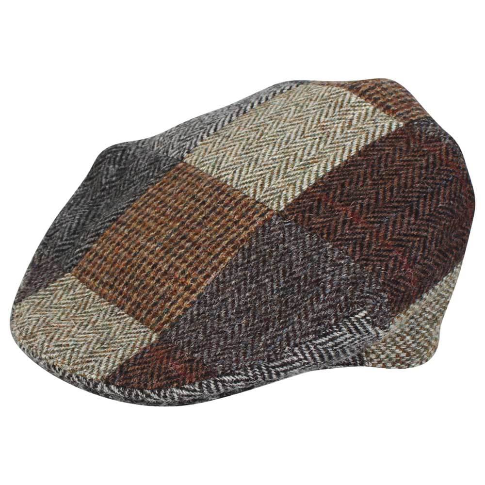 Harris Tweed Patchwork Cap – Rheged Patchwork Classic | Rheged Hats and ...